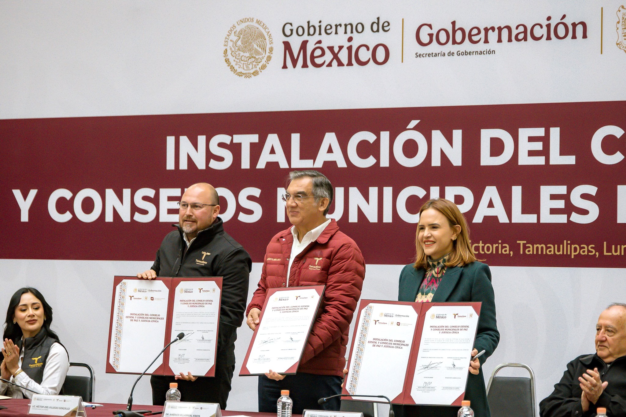 Se realizó la Instalación del Consejo Estatal y de los Consejos Municipales de Paz y Justicia Cívica